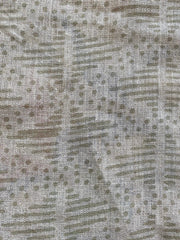 Kavelle Block Print Handloom Linen Fabric